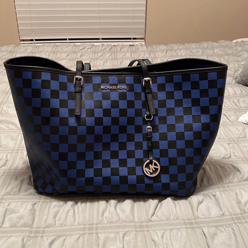 Michael Kors checkered handbag